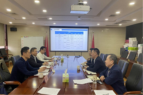 山科控股集團(tuán)黨委副書記、總經(jīng)理王利一行蒞臨公司調(diào)研